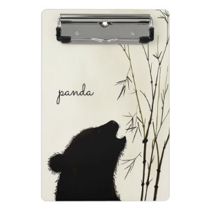 Mini Porte-bloc Panda Silhouette