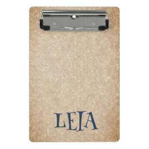 Mini Porte-bloc Papier vanille espagnol personnalisé