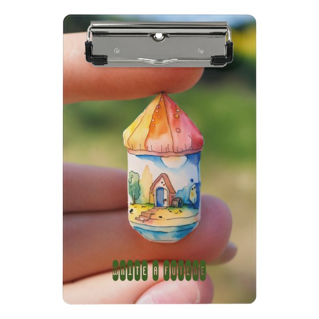 Mini Porte-bloc Parfait pour la prise de notes en cours d'exécutio (Devant)