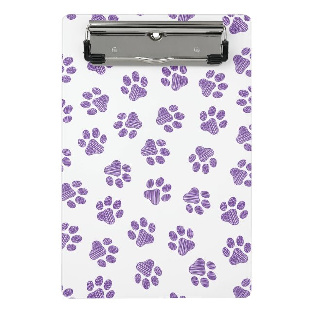Mini Porte-bloc Patrouilles de Doodle, Paws de Chien, Paws De Purp (Devant)