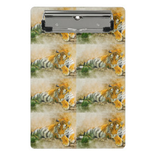 Mini Porte-bloc Peinture sur tigre