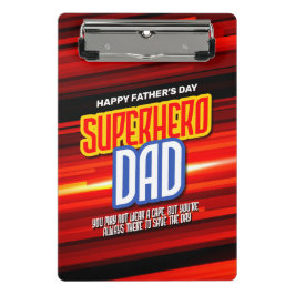Mini Porte-bloc Personnaliser SuperHero Papa