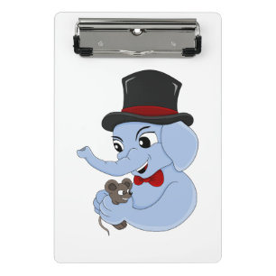 Mini Porte-bloc Petit éléphant garçon dessin animé mini porte - bl