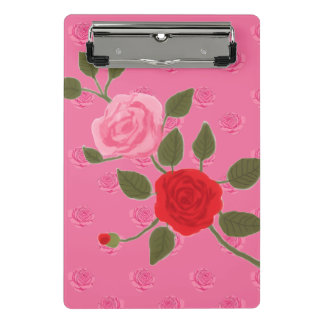 Mini Porte-bloc Pink roses
