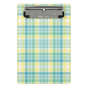Mini Porte-bloc Plaid en pastel