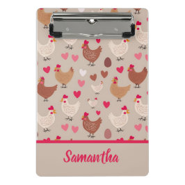 Mini Porte-bloc Porte - bloc de poulets et de coeurs