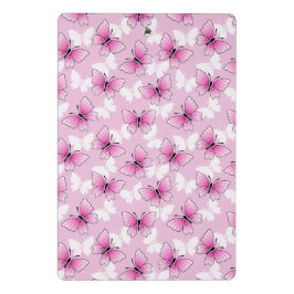 Mini Porte-bloc Pretty Pink Butterfly Mini Clipboard