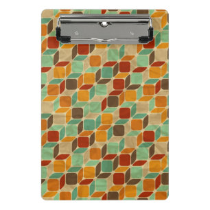Mini Porte-bloc Rétro motif géométrique 4