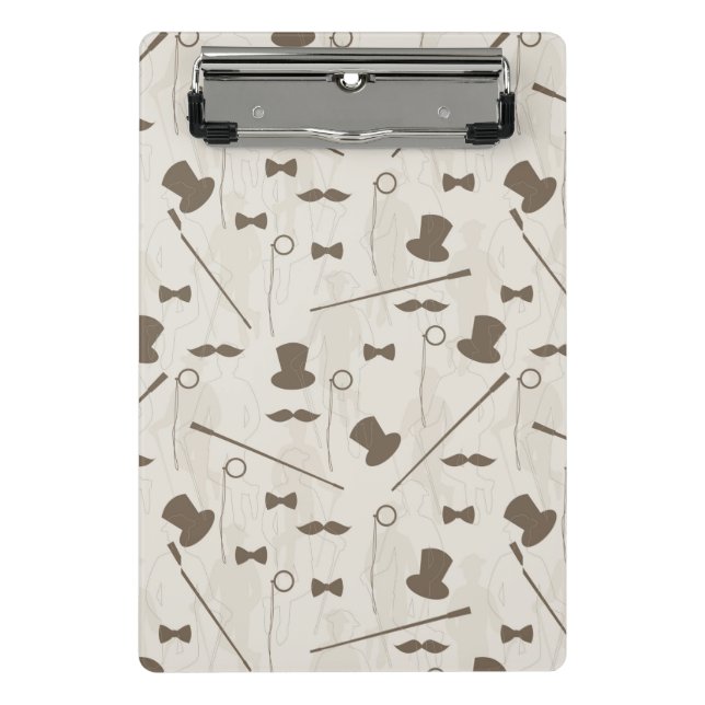 Mini Porte-bloc Rétro motif pour l'homme 2 (Devant)