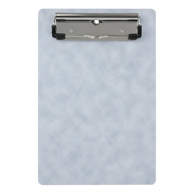 Mini Porte-bloc Revêtement bleu doux (Devant)
