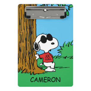 Mini Porte-bloc Snoopy "Joe Cool" debout