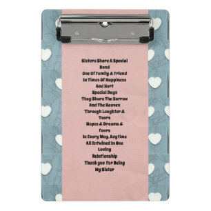 Mini Porte-bloc Soeur des Coeurs de Marshmallow