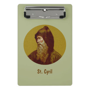 Mini Porte-bloc St. Cyril le moine (M 002)