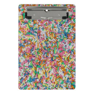 Mini Porte-bloc Sucre saupoudrer cadeau arrière - plan coloré