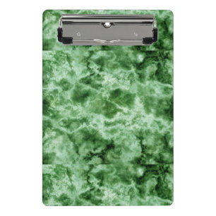 Mini Porte-bloc Texture de marbre verte