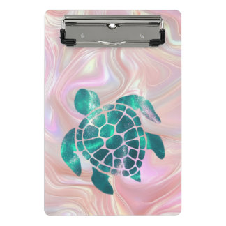 Mini Porte-bloc Tortue brillante 