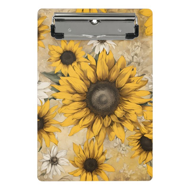 Mini Porte-bloc Tournesol (Devant)