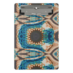 Mini Porte-bloc Turquoise Gold Sun Southwestern Art