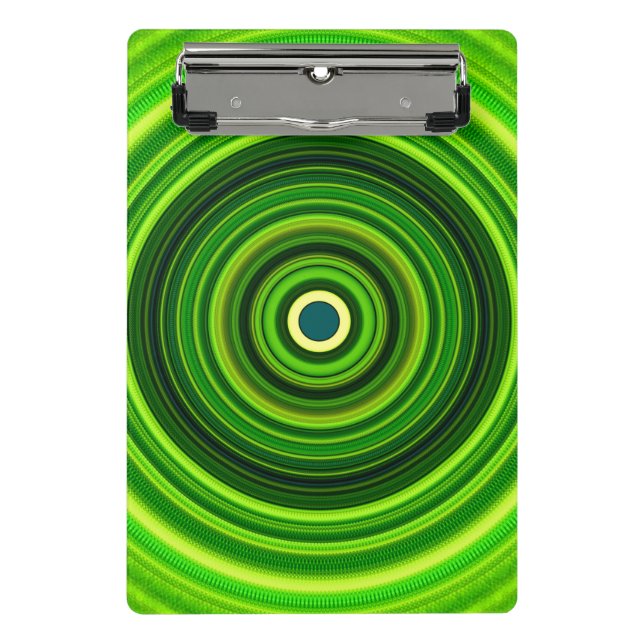 Mini Porte-bloc Vert géométrique Mandala-25436 (Devant)
