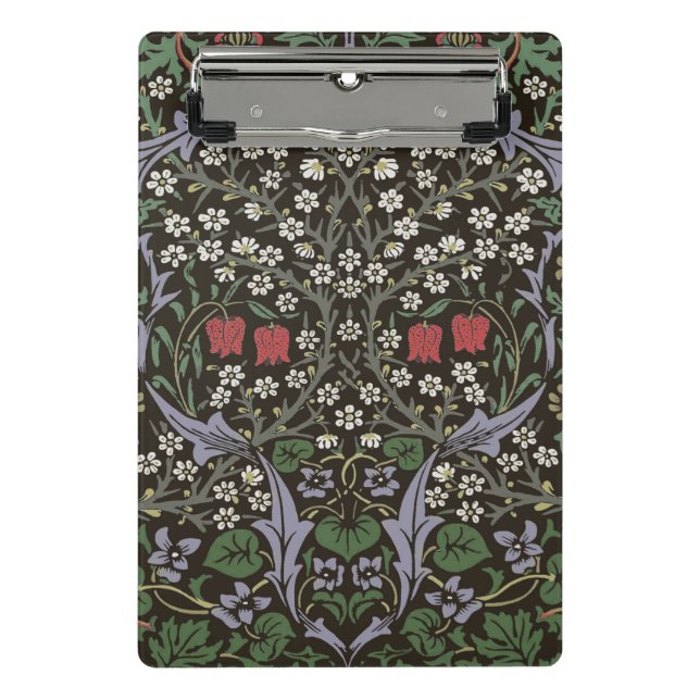 Mini Porte-bloc William Morris Blackthorn Tapestry Floral (Devant)