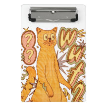 Wut ? / Illustration d'un chat orange