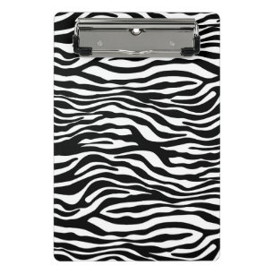 Mini Porte-bloc Zebra rayures motif noir & blanc + vos idées