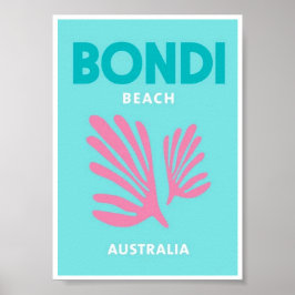 Mini Poster - Bondi Beach Australien