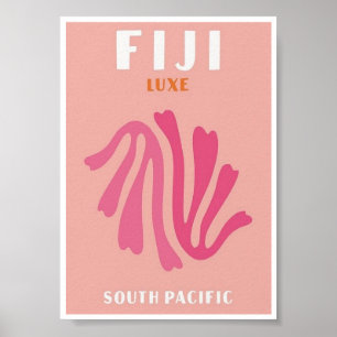 Mini Poster - Fidschi Luxe
