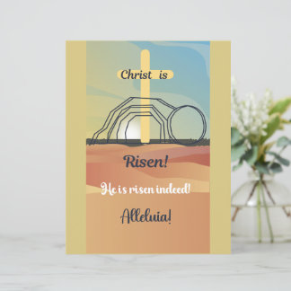 Mini Poster mit Bibelhintergrund und Wüste