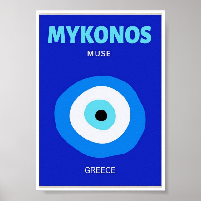 Mini Poster - Mykonos Muse Griechenland (Vorne)