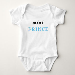 Mini Prince, Babydusche, Neugeborener, Baby Strampler