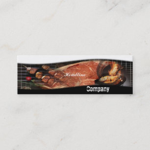 Mini Recettes barbecue Carte de visite