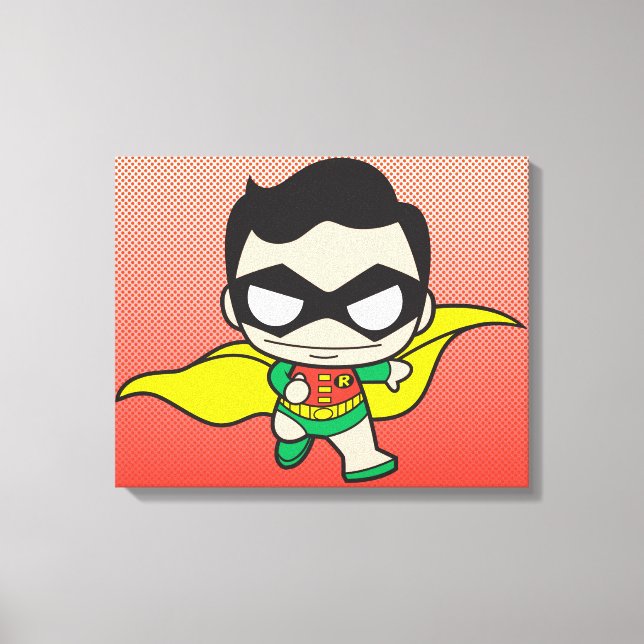 Mini Robin Leinwanddruck (Vorderseite)