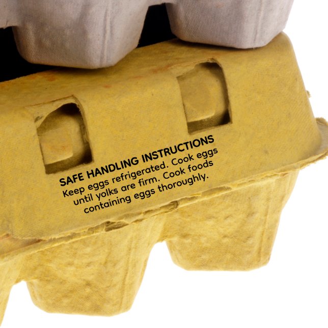 Mini Safe Handling Instruction Egg Permastempel (Von Creator hochgeladen)