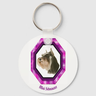 Mini Schnauzer Schlüsselkette Schlüsselanhänger