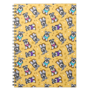 Mini Schnauzer Sunshine KiniArt Notizblock