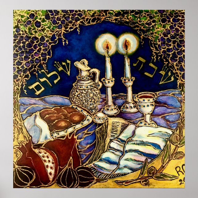 Mini-Shabbat Poster (Vorne)