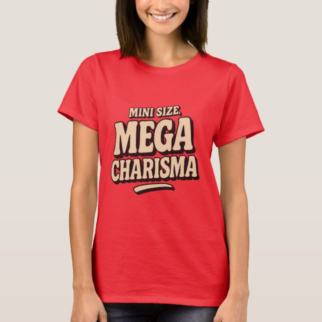Mini Size Mega Charisma Shirt - Rot (Vorderseite)
