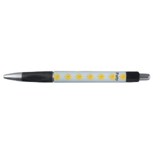 Mini soleils jaunes Stylo personnalisé
