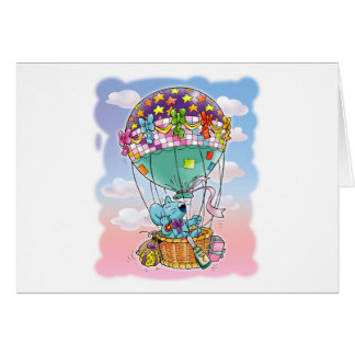 Mini souris et grand ballon