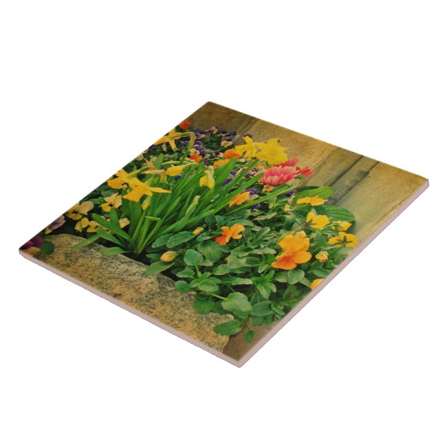Mini Springtime Garden Fliese (Seite)