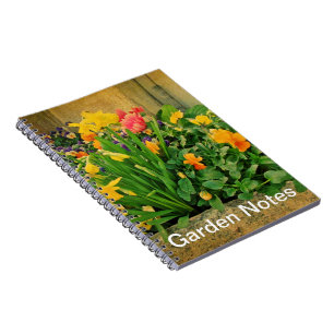 Mini Springtime Garden Notizblock