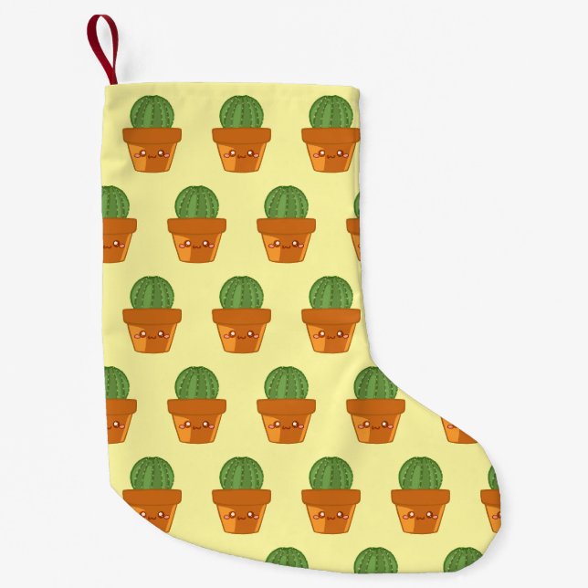 Mini-Sukkulent Kleiner Weihnachtsstrumpf (Vorderseite)