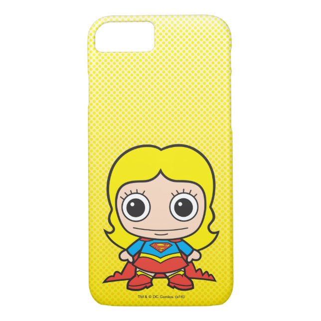 Mini Supergirl 2 Case-Mate iPhone Hülle (Rückseite)