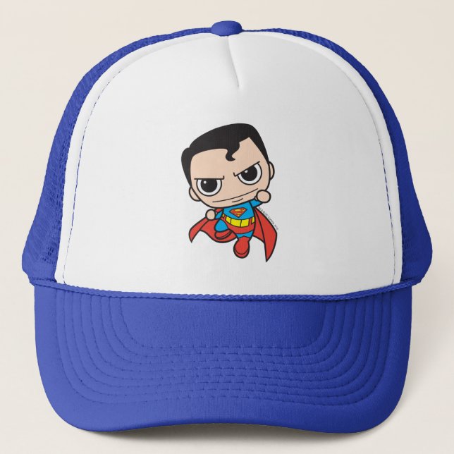 Mini Superman Flying Truckerkappe (Vorderseite)
