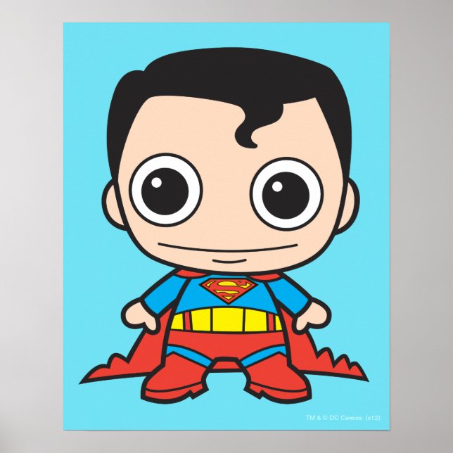 Mini-Supermann Poster (Vorne)