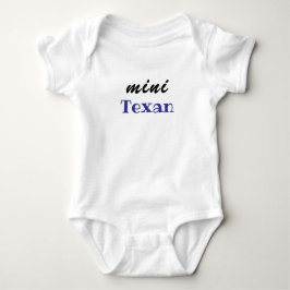 Mini Texan, Baby Duschgeschenk, Mädchen, Junge, Un Strampler
