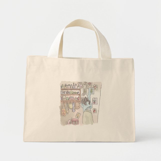 MINI TOTE BAG さ に し な じ (Devant)