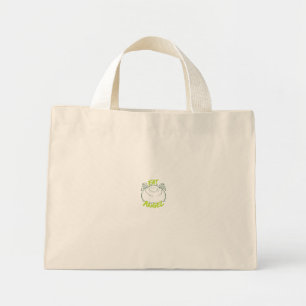 Mini Tote Bag Ailes de chat ange gras humour félin divin