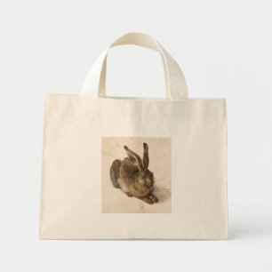 Mini Tote Bag Albrecht Dürer - Junger Hase (Young Hare), 1502